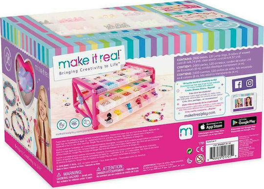 Make It Real Κοσμήματα Ultimate Bead Studio για Παιδιά 8+ Ετών