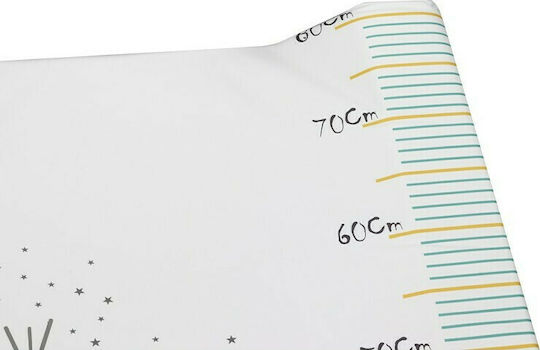 Interbaby Мека подложка за смяна Indio от Пластмаса Бял 55x80см