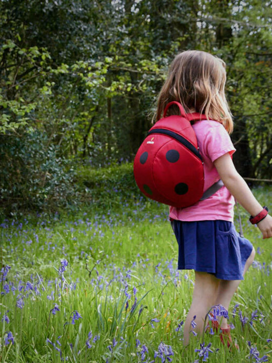 Littlelife Πασχαλίτσα Σχολική Τσάντα Πλάτης Νηπιαγωγείου Κόκκινη 6lt