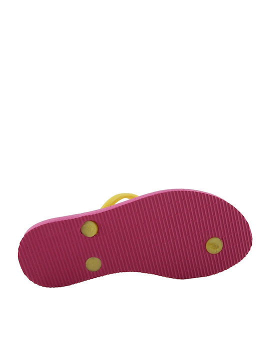 Παιδικές Σαγιονάρες Flip Flops Κίτρινες Σαγιονάρες