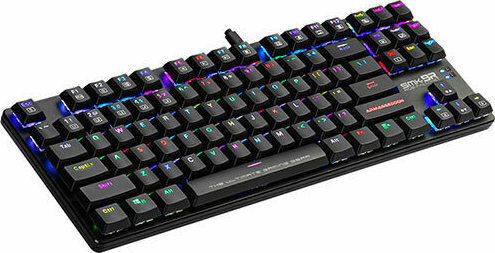 Armaggeddon SMK9RR Falconet Gaming Μηχανικό Πληκτρολόγιο Tenkeyless με Outemu Red διακόπτες και RGB φωτισμό (Αγγλικό US)
