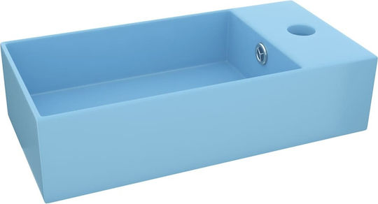 vidaXL Επικαθήμενος Νιπτήρας Κεραμικός 48x25x15cm