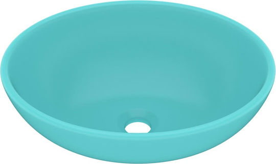 vidaXL Επικαθήμενος Νιπτήρας Κεραμικός 40x33x13.5cm