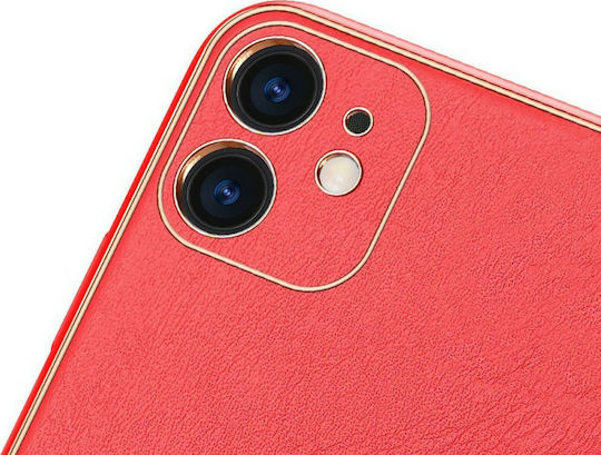 Dux Ducis Yolo Elegant Back Cover Δερματίνης Κόκκινο (iPhone 12 mini)