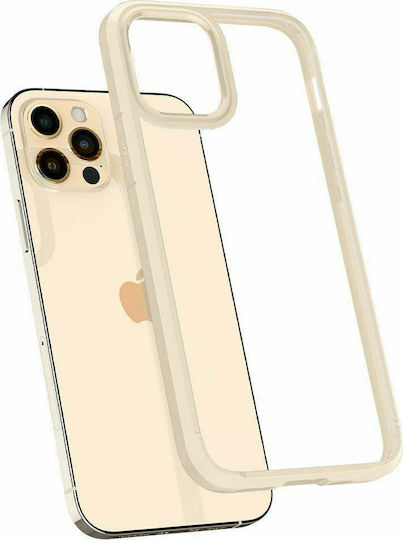 Spigen Ultra Hybrid Umschlag Rückseite Kunststoff Beige (iPhone 12 / 12 Pro)