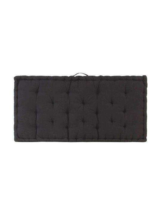 vidaXL Pallet Bench Cushion Black 120x80cm.