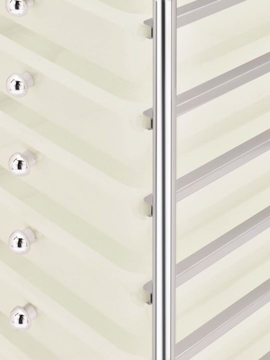 Storage Drawer Unit Made of Metal and Plastic