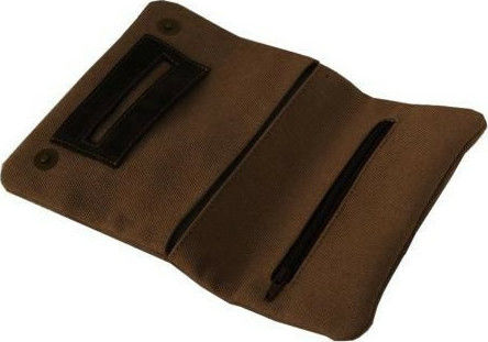 Mestango Marine Stoff Tabaktasche mit magnetischem Verschluss 16x9cm Μπεζ