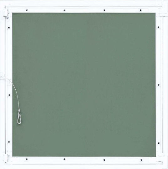 vidaXL Θυρίδα Γυψοσανίδας Σκελετός Αλουμινίου 700x700mm 145104