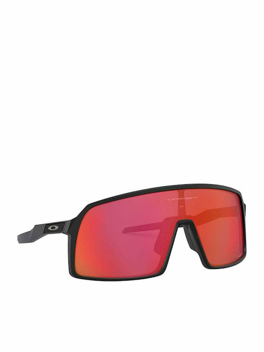 Oakley Sutro Men's Sunglasses with Black Plastic Frame and Orange Mirror Lens OO9406-11