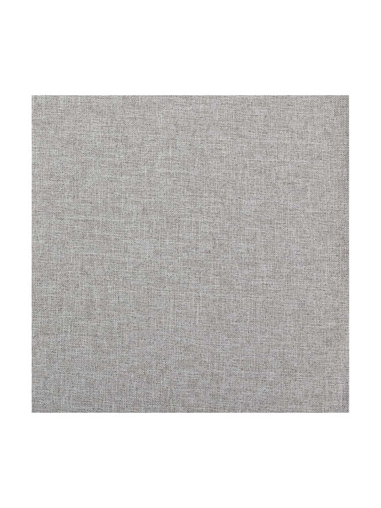 vidaXL Blackout Curtain With Pencil Pleat Gray 290x245cm