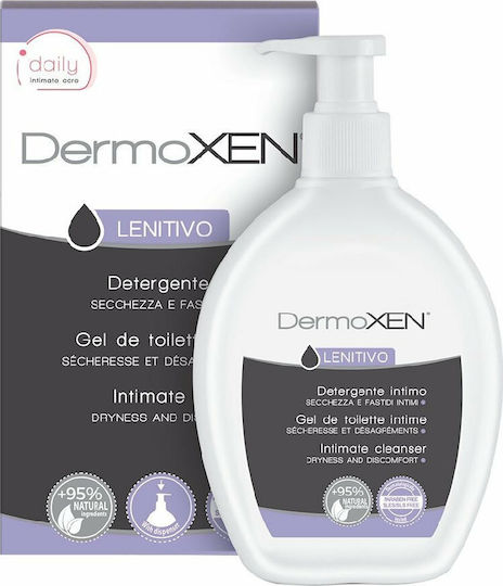 Dermoxen Lenitivo Detergente Gel de Toilette Intimo Υγρό Καθαρισμού για την Ευαίσθητη Περιοχή με Πρεβιοτικά & Αλόη 200ml