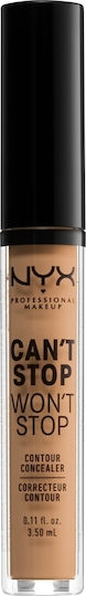 Nyx Professional Makeup Can't Stop Won't Stop Contour Liquid Concealer 10.3 Neutral Buff 3.5ml