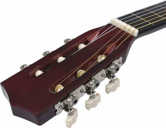 vidaXL Κλασική Κιθάρα 3/4 Παιδική with Bag Light Wood