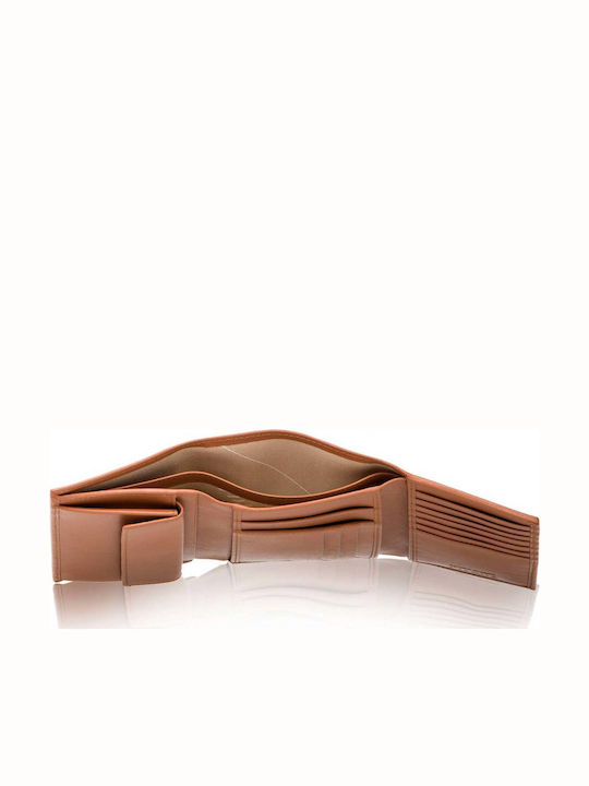 Large Women's Wallet Classic Tabac Brown
