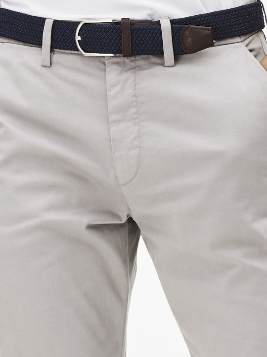 Pobelt Ανδρικό Παντελόνι Chino σε Κανονική Εφαρμογή Γκρι
