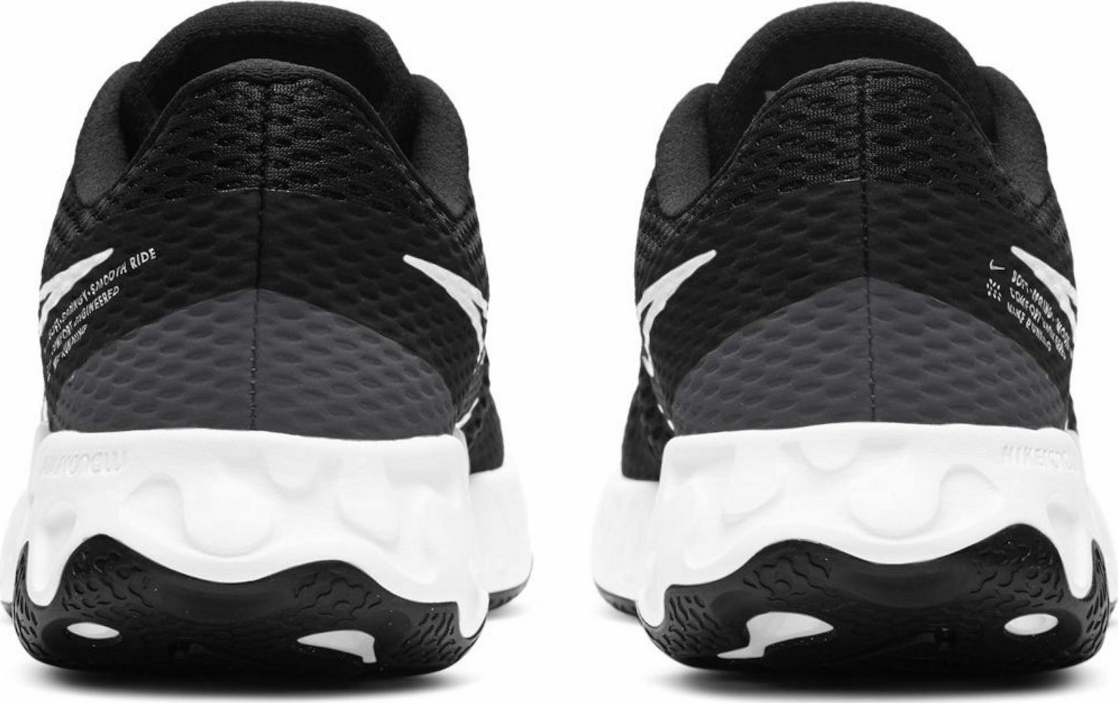 Boty NIKE - Renew Ride 2 CU3507 002 Black/Anthracite - Po asfaltu - BÄÅ¾eckÃ¡ obuv - SportovnÃ­ 