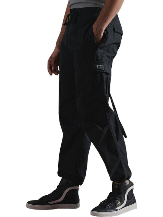 Parachute Grip Trousers Cargo Black