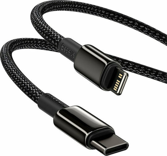 Baseus High Density Braided USB-C to Lightning Cable 20W Black 2m (CATLWJ-A01)