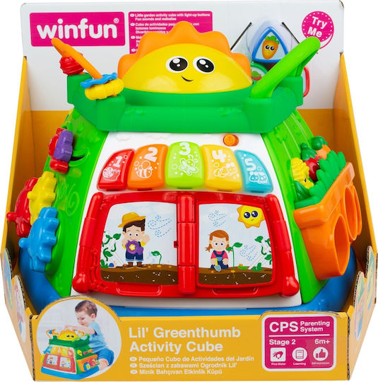 Winfun Activity Cube Activity Cube with Music for 6++ Months