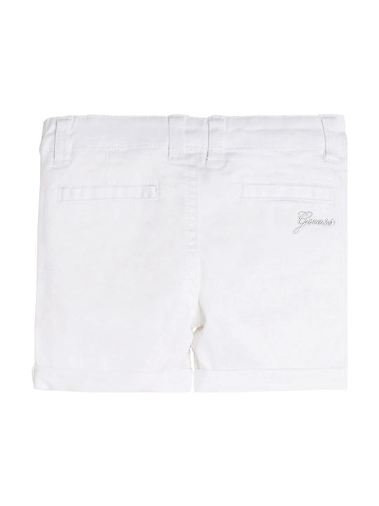 Guess Kids Shorts/Bermuda Fabric Σορτς White