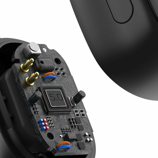 Baseus WM01 Plus In-Ear Bluetooth-Freisprecheinrichtung Kopfhörer mit Schweißresistenz und Ladeetui Schwarz
