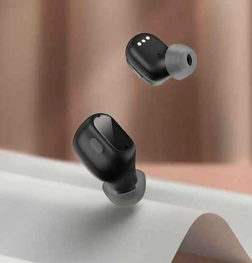Baseus WM01 Plus In-Ear Bluetooth-Freisprecheinrichtung Kopfhörer mit Schweißresistenz und Ladeetui Schwarz