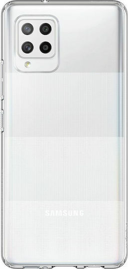 Spigen Liquid Crystal Back Cover Σιλικόνης Διάφανο (Galaxy A42)