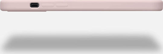 KWmobile Flexible Rubber Cover Back Cover Σιλικόνης Ροζ (iPhone 12 Pro Max)