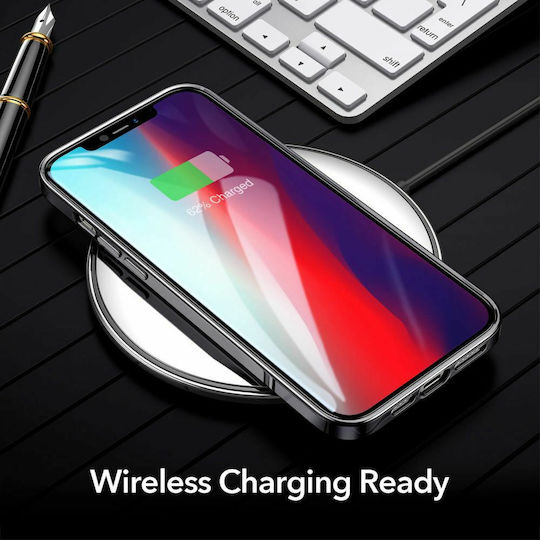 ESR Halo Back Cover Silicone 0.75mm Black (iPhone 12 Pro Max)