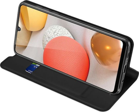 Dux Ducis Skin Pro Book Δερματίνης Μαύρο (Galaxy A42)