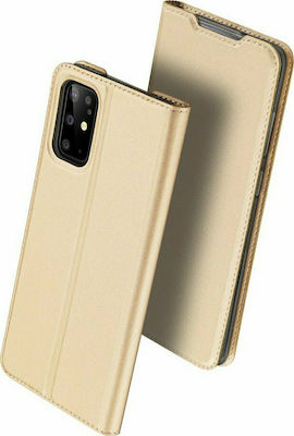 Dux Ducis Skin Pro Buchen Sie Synthetisches Leder Gold (Galaxy S20+)