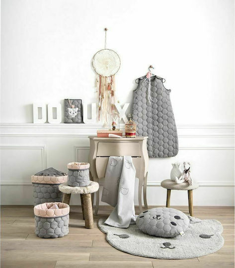 Nattiot Lilou Gray 85x100cm