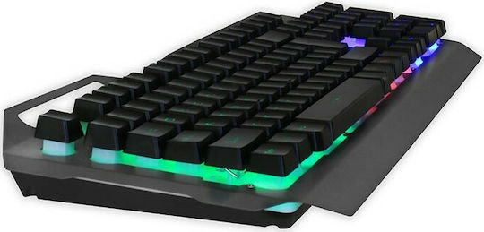 NOD Defender Gaming Tastatur mit RGB-Beleuchtung (Englisch US)
