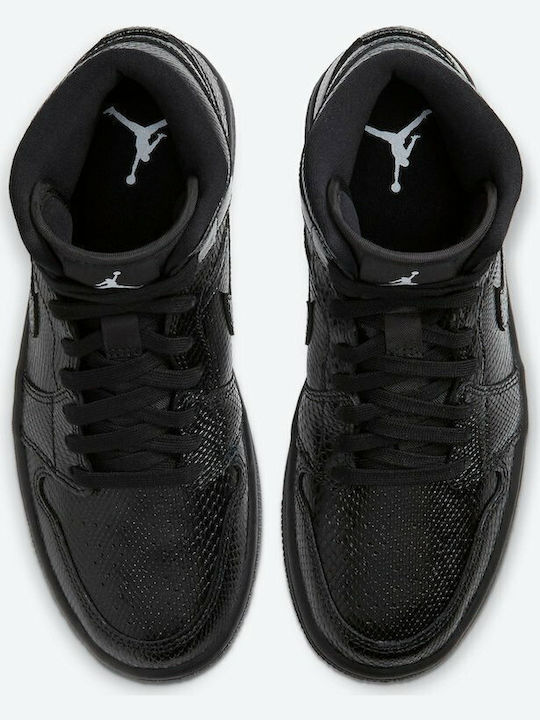 Air  1 Retro Mid Boots Black / White