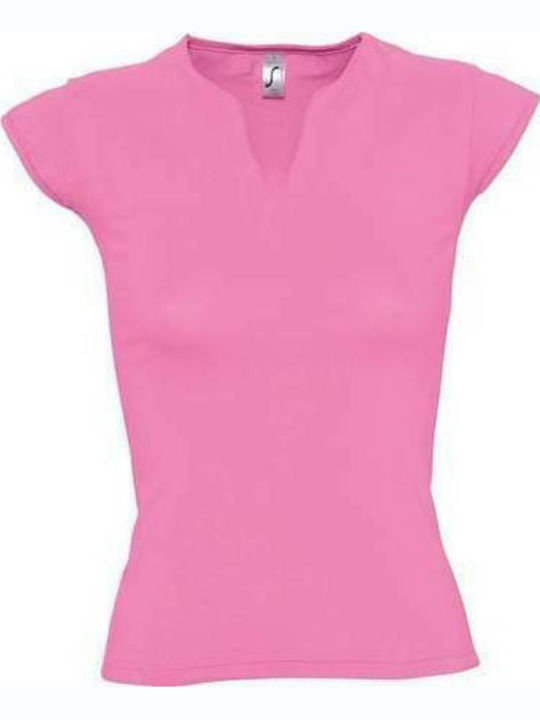 Sol's Mint Women's Short Sleeve Promotional T-Shirt Orchid Pink