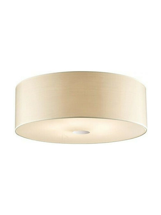 Ideal Lux Woody PL4 Modern Wooden Ceiling Light with Socket E27 50pcs Beige