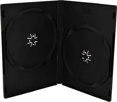 MediaRange DVD Box για 2 Δίσκους σε Μαύρο Χρώμα