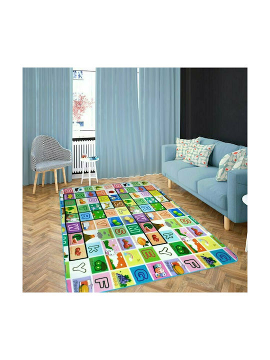 Letters Χαλάκι Δραστηριοτήτων Πολύχρωμο 180x200cm