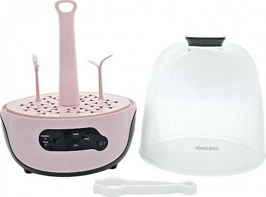 Kikka Boo Twill Electric Baby Sterilizer for 6 Bottles Pink