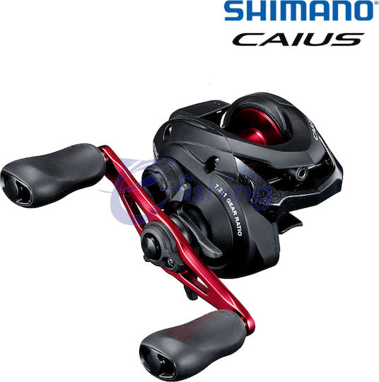 Shimano Caius B 151HGB Μηχανισμός Ψαρέματος για Tai Rubber / Baitcasting για Αριστερόχειρες