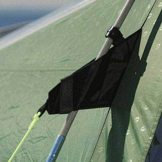 Outwell Collingwood 6 Winter Camping Tent Tunnel Green with Double Cloth for 6 People 380x380x210cm