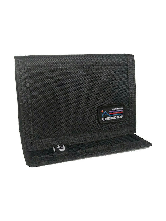 Emerson Men's Card Wallet with RFID Black