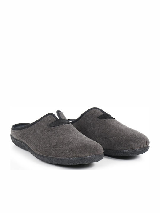 Dicas Men's Slipper Gray