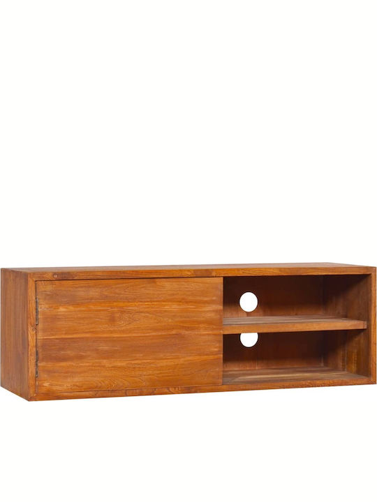 TV Stand from Solid Wood Brown L180xW30xH30cm