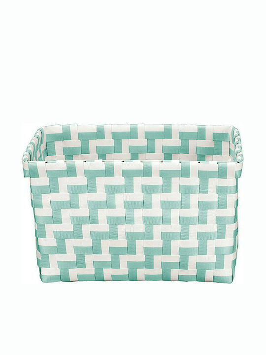 Kleine Wolke Double Box Καλάθι Αποθήκευσης Πλαστικό Πράσινο 20x16.5x12cm