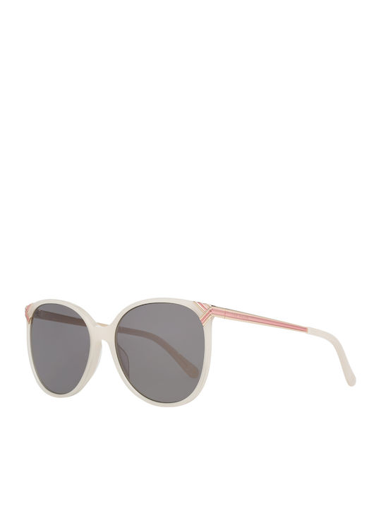 Ted Baker Peppa Women's Sunglasses with White Plastic Frame TB1590 367