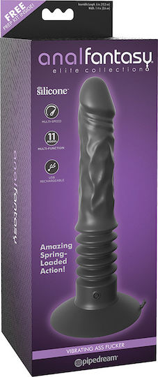 Pipedream Anal Fantasy Collection Ass Fucker Πρωκτικός Δονητής Μαύρος 30.5cm