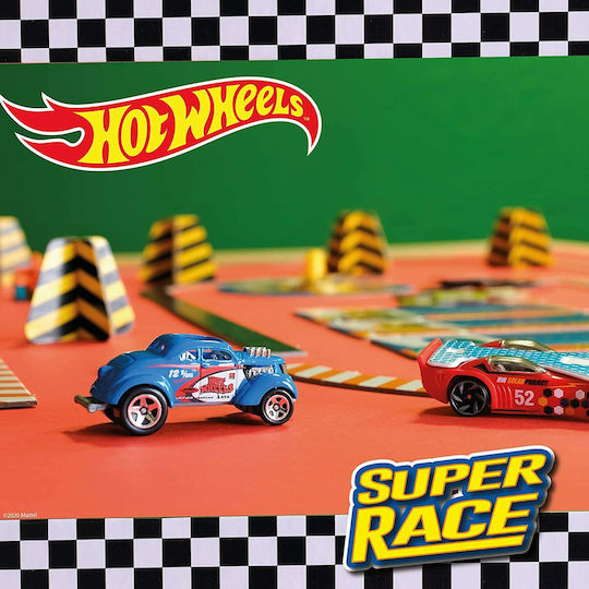 Board Game Hot Wheels Super Race for 2-4 Players 6+ Years Old (EN) Lisciani Giochi