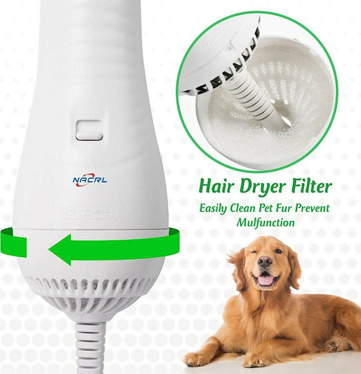 Pet Grooming Dryer Βούρτσα Σκύλων για Περιποίηση Τριχώματος